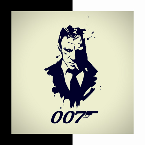 illustration de James Bond